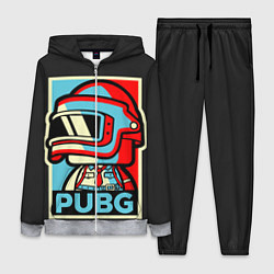 Женский 3D-костюм PUBG, цвет: 3D-меланж