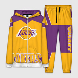 Женский 3D-костюм Los Angeles Lakers, цвет: 3D-белый