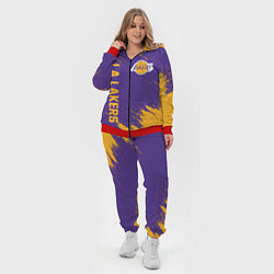 Женский 3D-костюм LA LAKERS, цвет: 3D-красный — фото 2