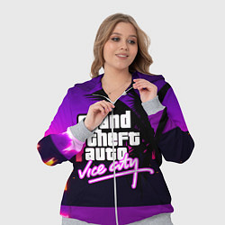 Женский 3D-костюм GTA:VICE CITY, цвет: 3D-меланж — фото 2