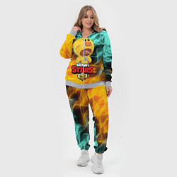 Женский 3D-костюм BRAWL STARS SALLY LEON, цвет: 3D-меланж — фото 2