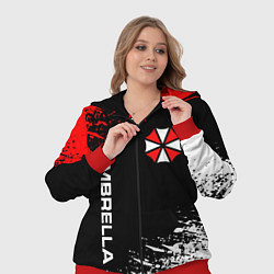 Женский 3D-костюм UMBRELLA CORPORATION, цвет: 3D-красный — фото 2