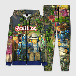 Женский 3D-костюм ROBLOX, цвет: 3D-синий