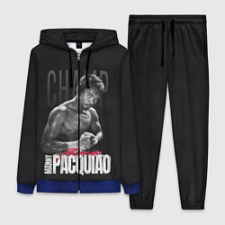 Женский 3D-костюм Manny Pacquiao, цвет: 3D-синий
