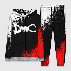 Женский 3D-костюм DEVIL MAY CRY DMC, цвет: 3D-меланж