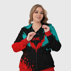 Женский 3D-костюм DMC, цвет: 3D-красный — фото 2