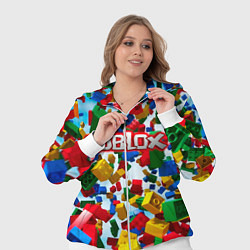 Женский 3D-костюм Roblox Cubes, цвет: 3D-белый — фото 2