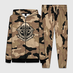 Женский 3D-костюм ВДВ СССР, цвет: 3D-черный