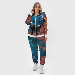 Женский 3D-костюм ЪУЪ Молнии, цвет: 3D-белый — фото 2