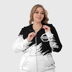 Женский 3D-костюм NISSAN, цвет: 3D-белый — фото 2