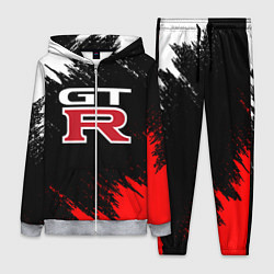 Женский 3D-костюм NISSAN GTR, цвет: 3D-меланж