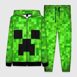 Женский 3D-костюм MINECRAFT, цвет: 3D-черный