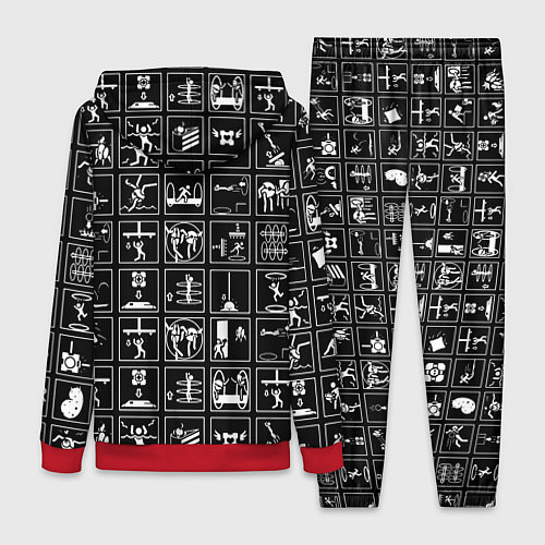 Женский костюм PORTAL / 3D-Красный – фото 2