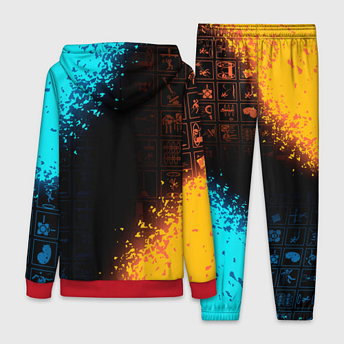 Женский костюм PORTAL / 3D-Красный – фото 2