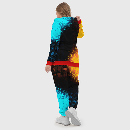 Женский костюм PORTAL / 3D-Красный – фото 5