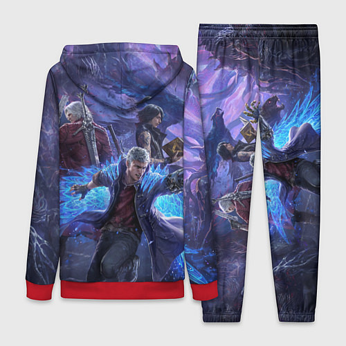 Женский костюм DEVIL MAY CRY / 3D-Красный – фото 2