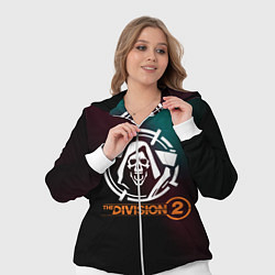 Женский 3D-костюм The Division 2 Logo, цвет: 3D-белый — фото 2