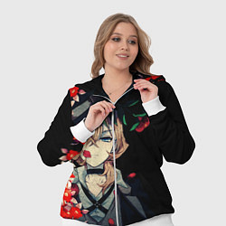 Женский 3D-костюм Великий из бродячих псов, цвет: 3D-белый — фото 2