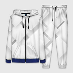 Женский 3D-костюм Геометрическая Абстракция, цвет: 3D-синий