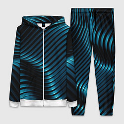 Женский 3D-костюм Плавность,, цвет: 3D-белый