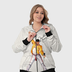 Женский 3D-костюм Фредди Меркьюри автограф, цвет: 3D-черный — фото 2