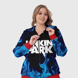 Женский 3D-костюм LINKIN PARK, цвет: 3D-красный — фото 2