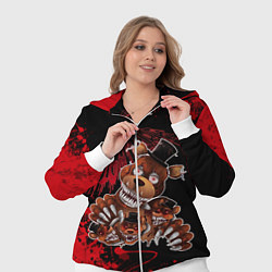 Женский 3D-костюм FIVE NIGHTS AT FREDDY'S, цвет: 3D-белый — фото 2