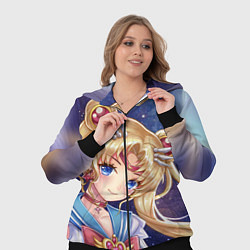 Женский 3D-костюм SAILOR MOON, цвет: 3D-черный — фото 2