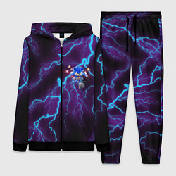 Женский 3D-костюм SONIC, цвет: 3D-черный