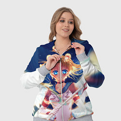 Женский 3D-костюм SAILOR MOON, цвет: 3D-меланж — фото 2