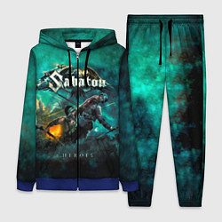 Женский 3D-костюм Sabaton, цвет: 3D-синий