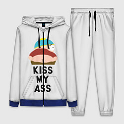 Женский 3D-костюм Kiss My Ass, цвет: 3D-синий
