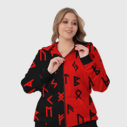 Женский 3D-костюм РУНЫ, цвет: 3D-черный — фото 2