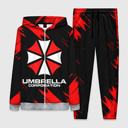 Женский 3D-костюм Umbrella Corporation, цвет: 3D-меланж