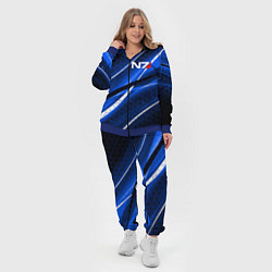 Женский 3D-костюм MASS EFFECT N7, цвет: 3D-синий — фото 2