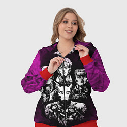 Женский 3D-костюм JOJOS BIZARRE ADVENTURE, цвет: 3D-красный — фото 2