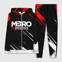 Женский 3D-костюм METRO EXODUS, цвет: 3D-белый