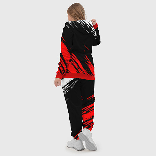 Женский костюм РОССИЯ / 3D-Красный – фото 5