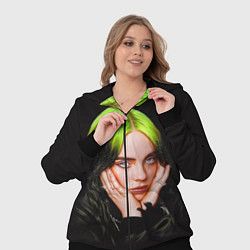 Женский 3D-костюм BILLIE EILISH, цвет: 3D-черный — фото 2