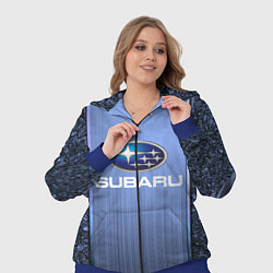 Женский 3D-костюм SUBARU, цвет: 3D-синий — фото 2