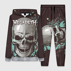 Женский 3D-костюм Megadeth, цвет: 3D-меланж