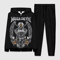 Женский 3D-костюм Megadeth, цвет: 3D-черный
