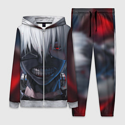 Женский 3D-костюм TOKYO GHOUL, цвет: 3D-меланж
