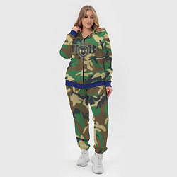 Женский 3D-костюм Пограничные Войска камуфляж, цвет: 3D-синий — фото 2