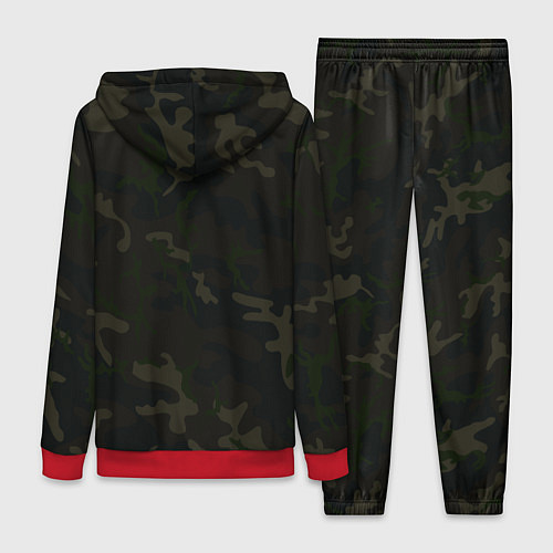 Женский костюм Predator Military / 3D-Красный – фото 2