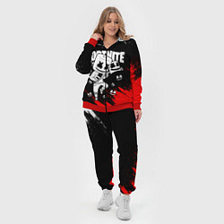 Женский 3D-костюм FORTNITE x MARSHMELLO, цвет: 3D-красный — фото 2