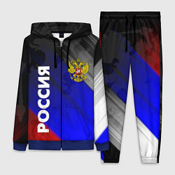 Женский 3D-костюм РОССИЯ, цвет: 3D-синий