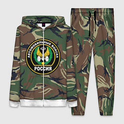 Женский 3D-костюм Автомобильные войска камуфляж, цвет: 3D-белый