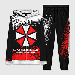 Женский 3D-костюм Umbrella Corporation, цвет: 3D-белый