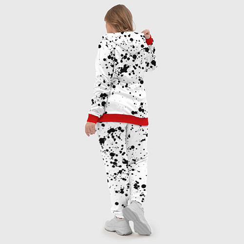 Женский костюм Далматинец / 3D-Красный – фото 5